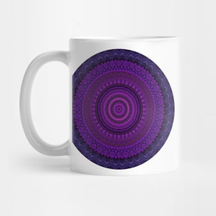 Freaky Fractal (Blue/Purple) Mug